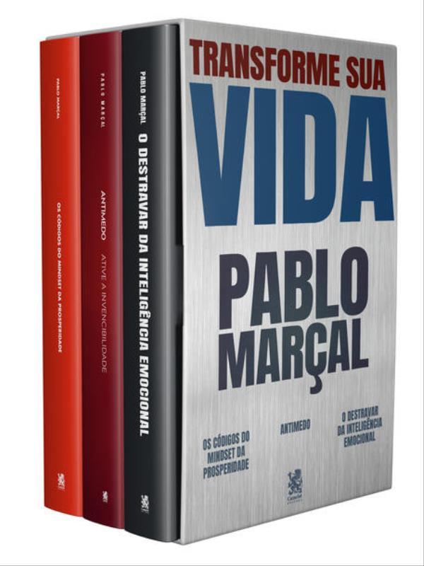 Coleção Transforme Sua Vida - Pablo MarçAl - Box com 3 Livros