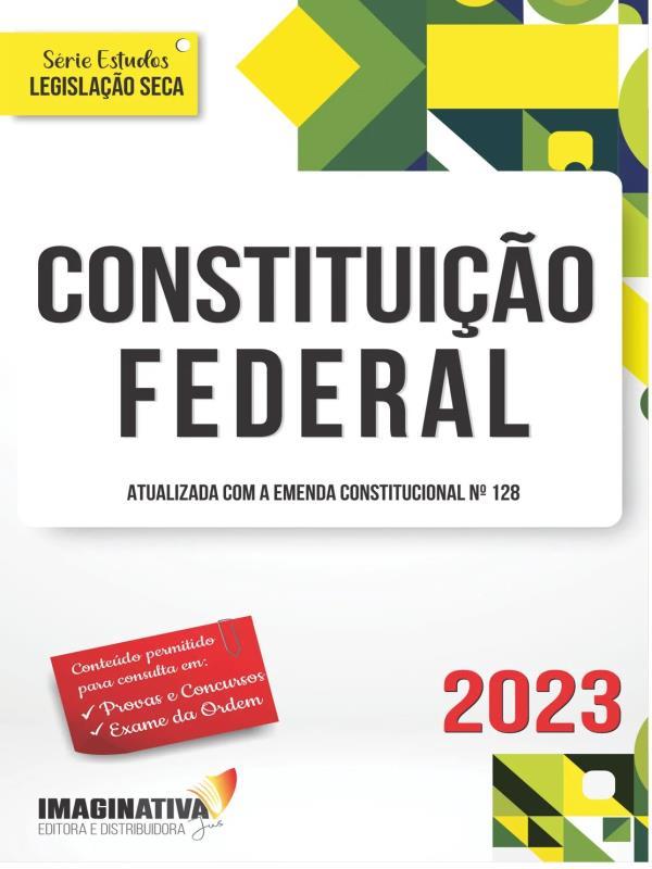 Capa do livro Constituição Federal - 2023