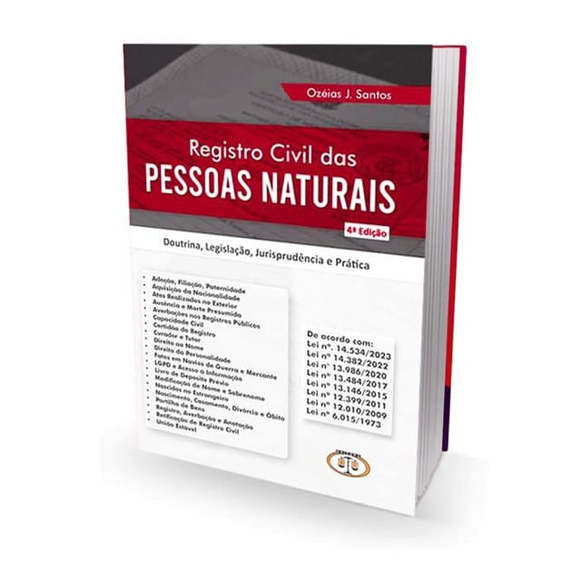 Registro Civil de Pessoas Naturais - 2023