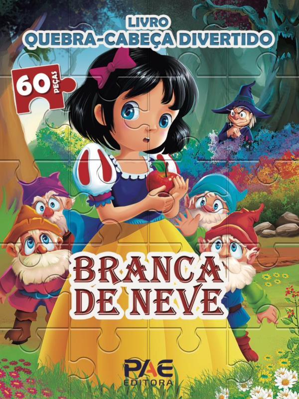 Livro Quebra-Cabeça Divertido - Branca de Neve