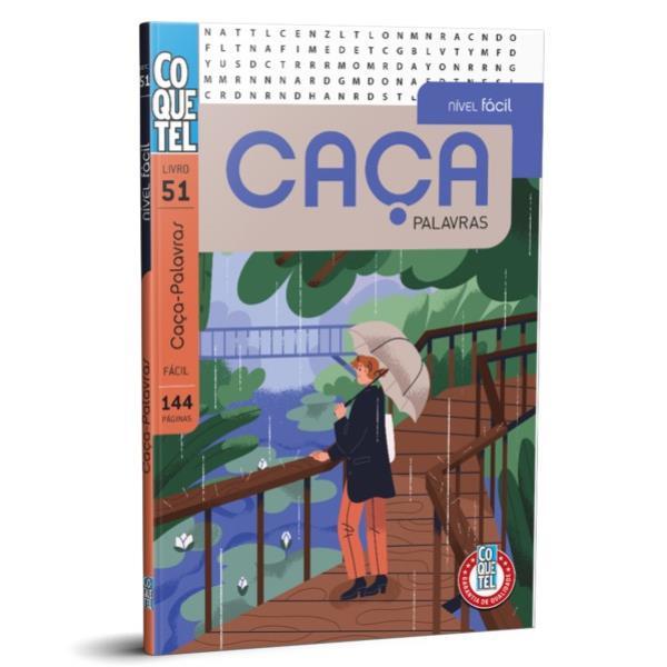 Livro Coquetel Caça-Palavras NíVel FáCil Ed 51