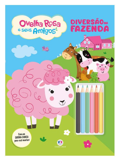 A Ovelha Rosa e Seus Amigos - Cores da Fazenda