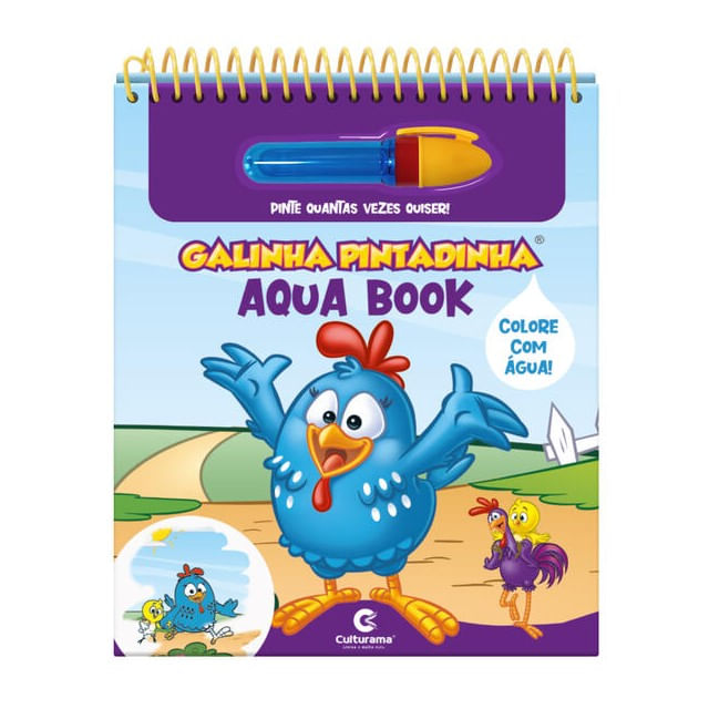 Aqua Book Premium Galinha Pintadinha