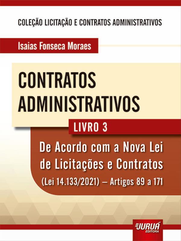 Contratos Administrativos - Livro 3 - 2023