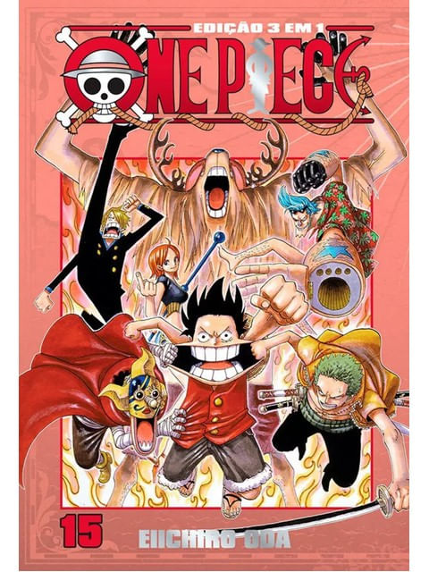 One Piece - 3 em 1 - Vol. 15