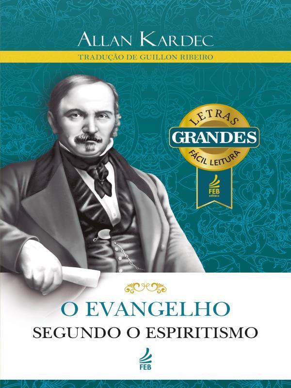 Capa de O Evangelho Segundo o Espiritismo (Letras Grandes)