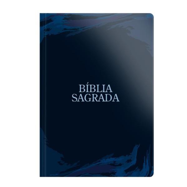BíBlia Acf Letra Normal - Brochura - Azul