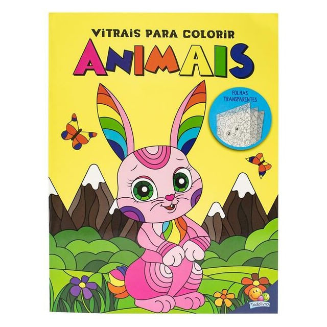 Vitrais para Colorir: Animais