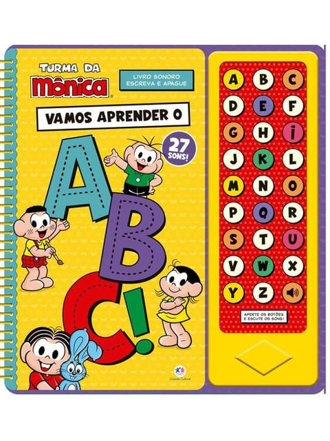 Turma da MôNica - Vamos Aprender o Abc