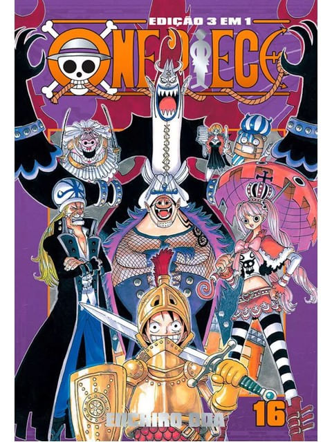 One Piece - 3 em 1 - Vol. 16