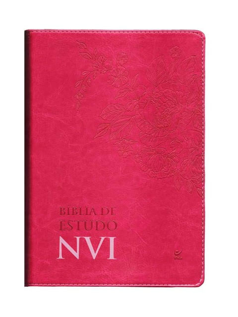 BíBlia de Estudo Nvi - Pink 2022 - Capa Luxo