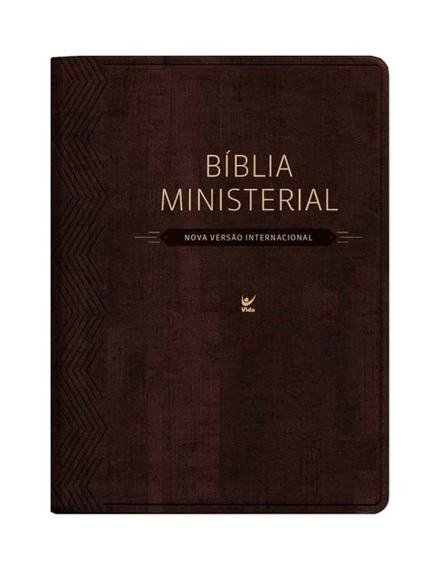 BíBlia Ministerial - Nvi - Capa Marrom Escuro