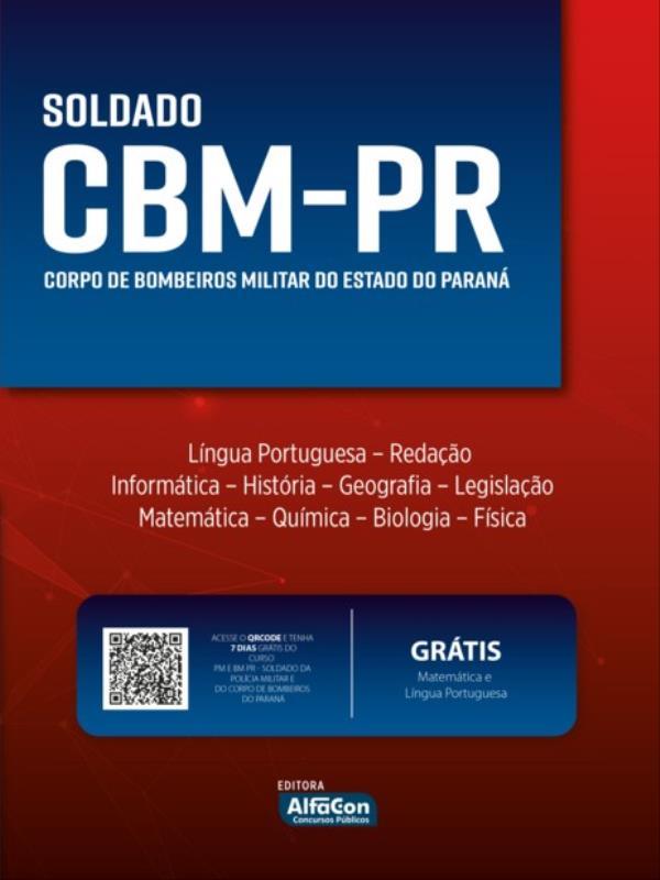 Cbm-Pr - Soldado do Corpo de Bombeiros Militar do Estado do Paraná