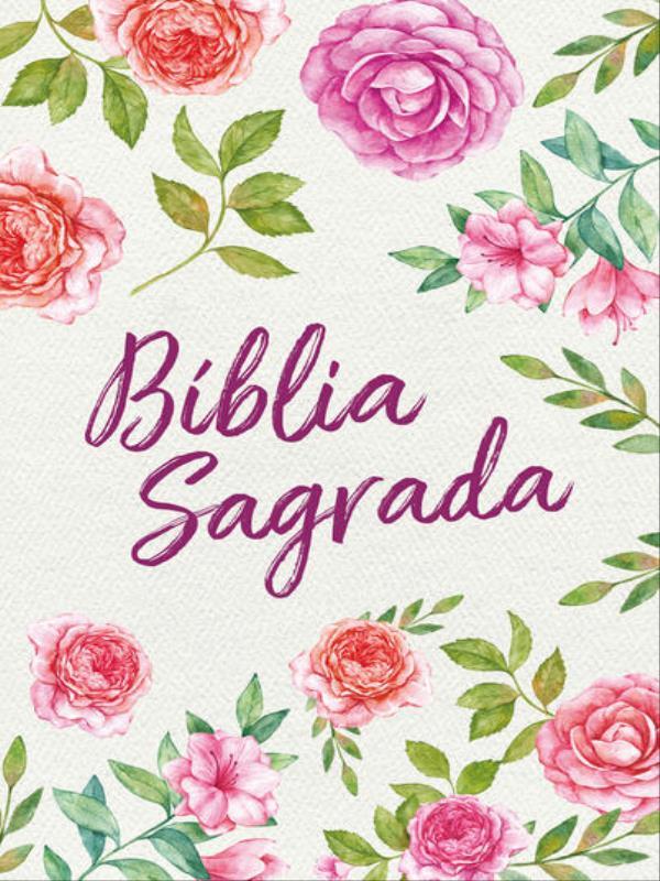 BíBlia Nvt Letra Normal - Textura Floral