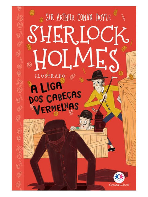 Sherlock Holmes Ilustrado - a Liga dos Cabeças Vermelhas