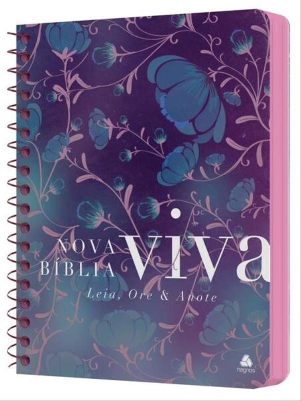 Nova BíBlia Viva - Leia, Ore e Anote - Flores do Campo