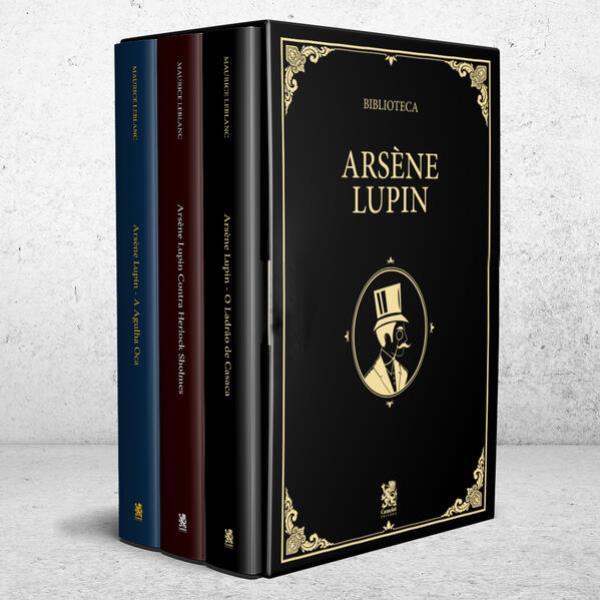 Biblioteca ArsèNe Lupin Volume 01 - Box com 3 Livros