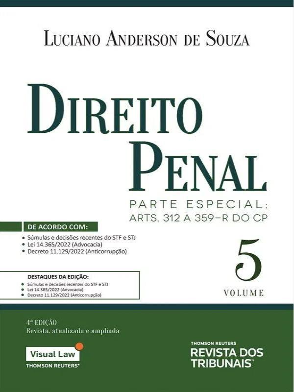 Direito Penal - Parte Especial - 2023 - Vol. 5