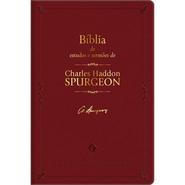 BíBlia de Estudos e SermõEs de C. H. Spurgeon - Bordô