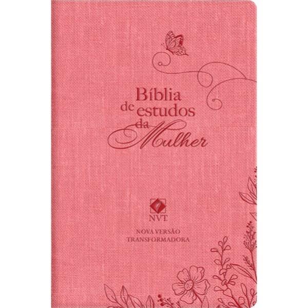 Biblia de Estudos da Mulher Rosa