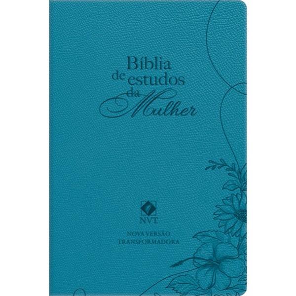 BíBlia de Estudos da Mulher | Azul | Feminina | MéDia