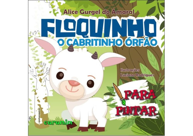 Floquinho, o Cabritinho óRfão - para Pintar