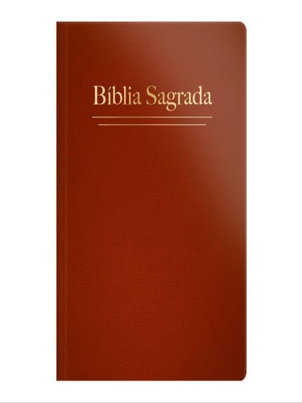 BíBlia Rc Letra Grande Semi Luxo Telha
