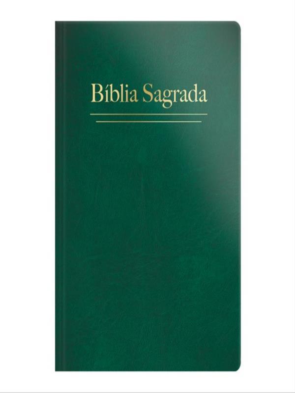 BíBlia Rc Letra Grande Semi Luxo Verde