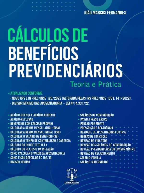 CáLculos de BenefíCios PrevidenciáRios - 2023