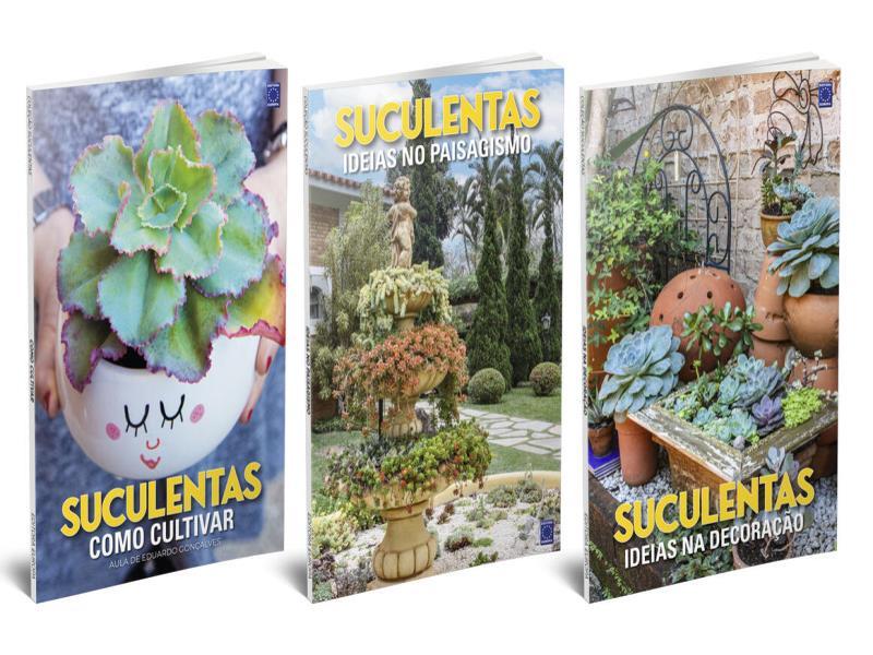 Suculentas - Coleção 3 Livros