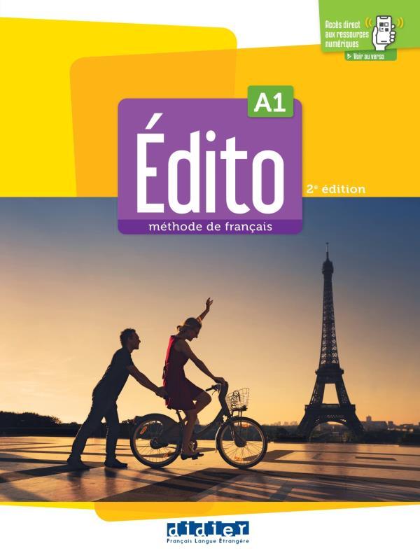 éDito A1 - Livre de L'Eleve + Didierfle.App - 2022