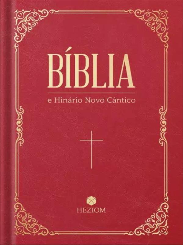 BíBlia e HináRio Novo CâNtico - Vinho (Ara)