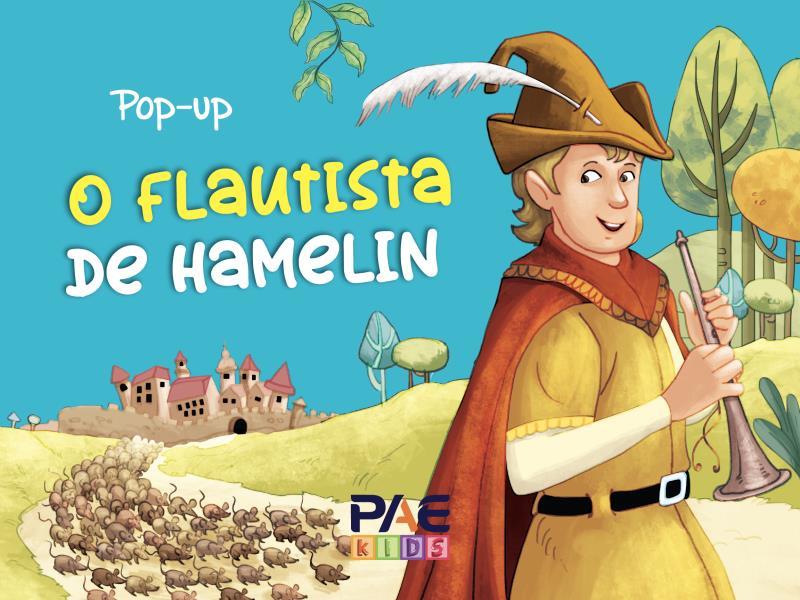 Livro Pop-Up o Flautista de Hamelin