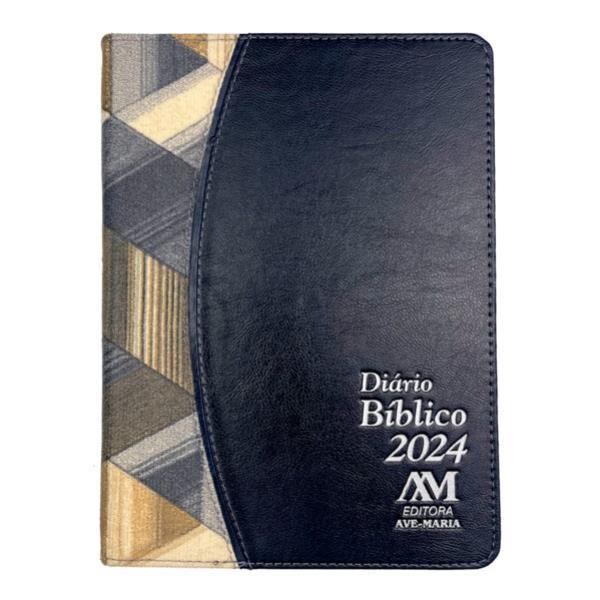 DiáRio BíBlico 2024 - Luxo Azul