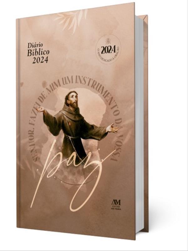 DiáRio BíBlico 2024 - Capa Dura São Francisco de Assis