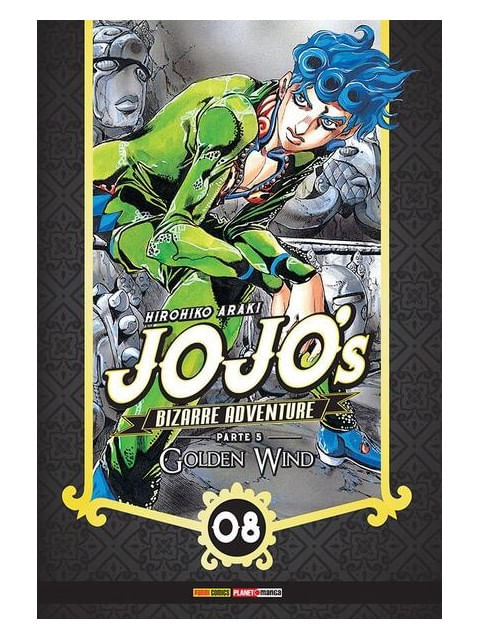 Jojo S Bizarre Adventure Parte 5: Golden Wind Vol. 08