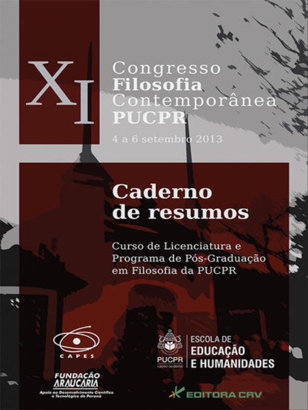 Cadernos de Resumosxi Congresso de Filosofia ContemporâNea da Pucpr