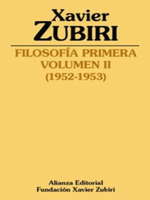 Filosofía Primera - 1952-1953 - Vol. 2