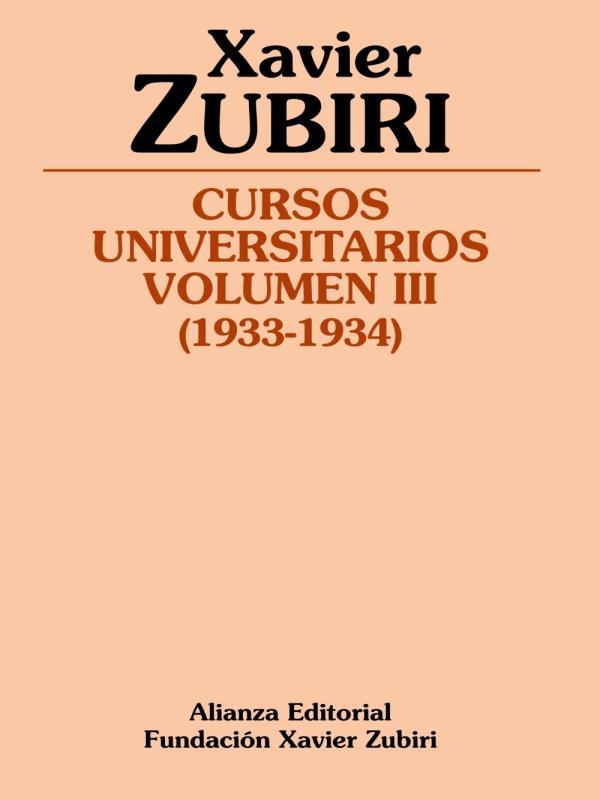 Cursos Universitarios - 1933-1934 - Vol. 3