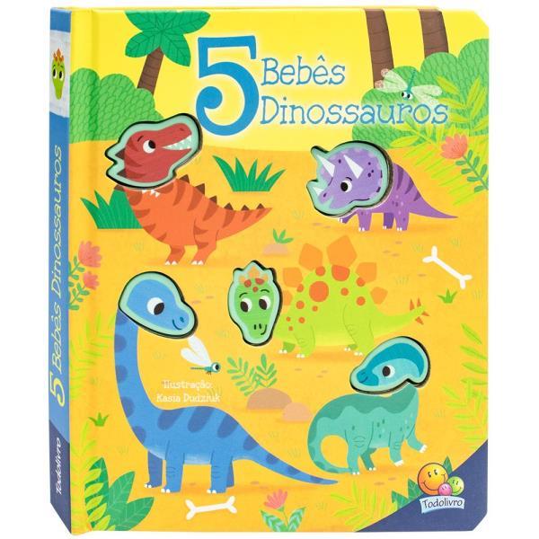 Amiguinhos de Silicone - Toque e Sinta: 5 BebêS Dinossauros