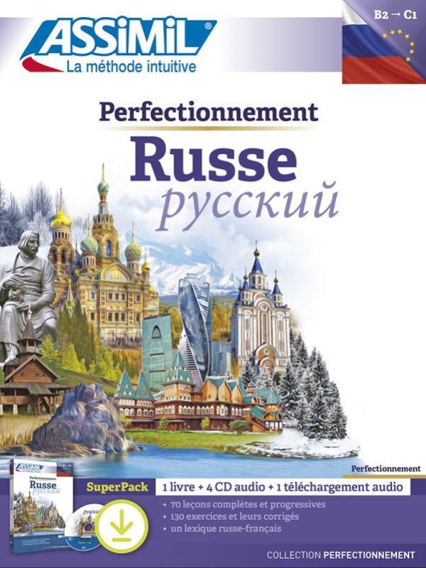 Perfectionnement Russe - Livre + Cd Audio + Fichiers Mp3 En TéLéChargement