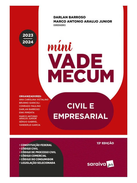 MíNi Vade Mecum Civil e Empresarial - 13ª Edição 2023