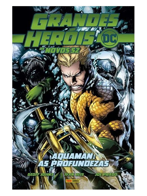 Grandes HeróIs Dc: os Novos 52 Vol. 5 - Aquaman: as Profundezas
