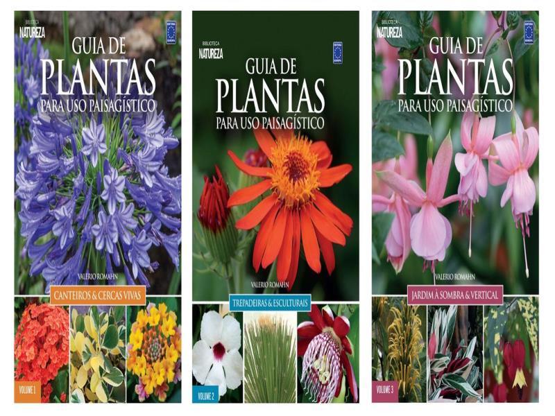 Guia de Plantas para Uso PaisagíStico - Coleção 3 Livros - Edição Ouro (Capa Dura)