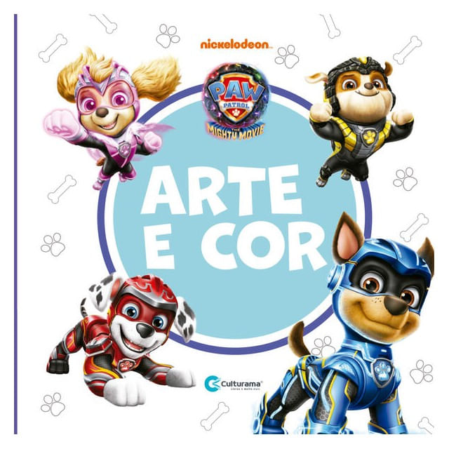Arte e Cor Patrulha Canina - um Filme Superpoderoso