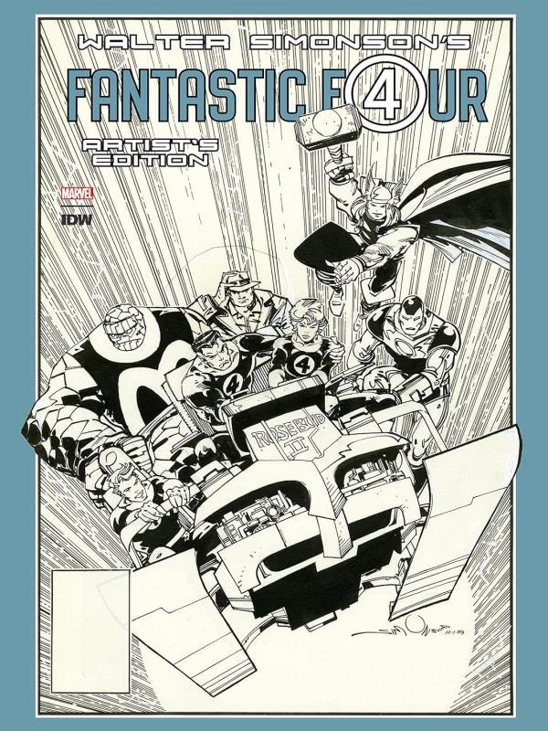 Walter Simonson'S Fantastic Four - Artist'S Edition