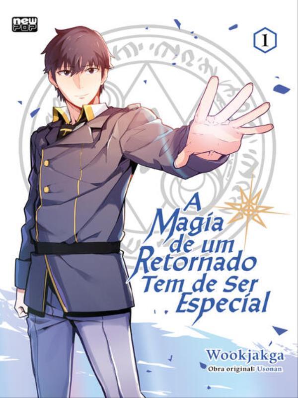 Capa do livro A Magia de um Retornado Tem de Ser Especial: Volume 1 de Wookjakga | Usonan