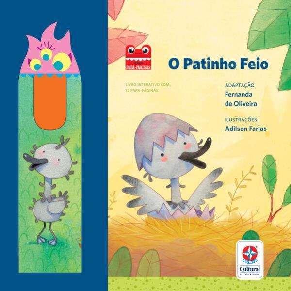 Papa-PáGinas - o Patinho Feio - Livro Interativo com 12 Marcadores de PáGina Que Completam a HistóRi