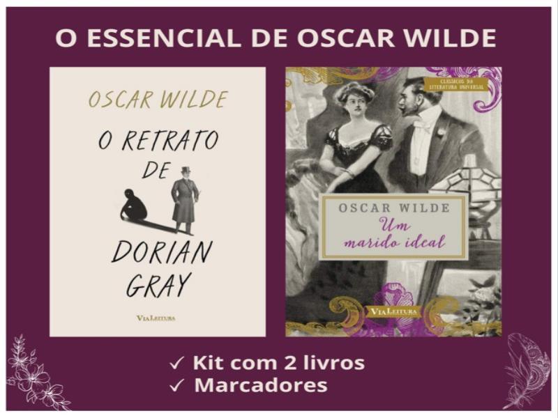 Kit Oscar Wilde: o Retrato de Dorian Gray + um Marido Ideal