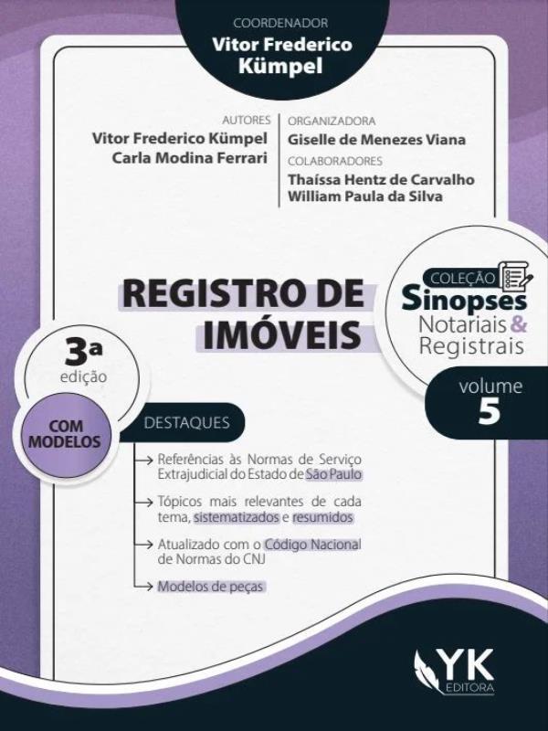 Sinopses Notariais e Registrais - Registro de ImóVeis - 2023 - Vol. 5